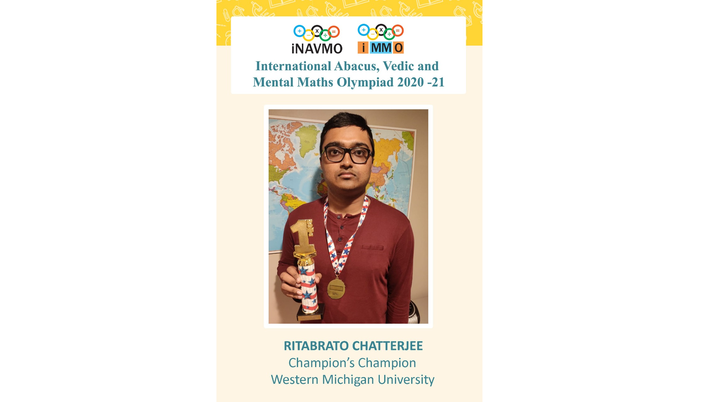 National Winner Ritabrato Chatterjee