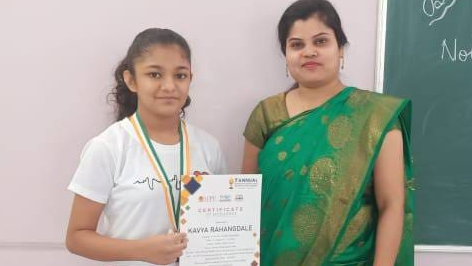 National Winner Kavya Rahangdale