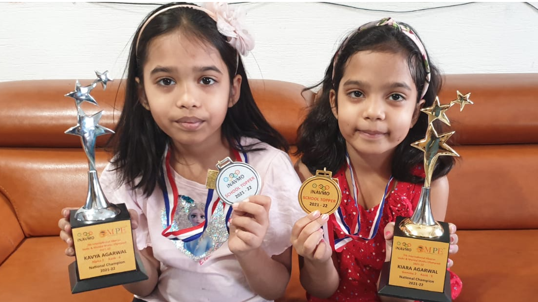 National Winner Kavya & Kiara Agarwal	
