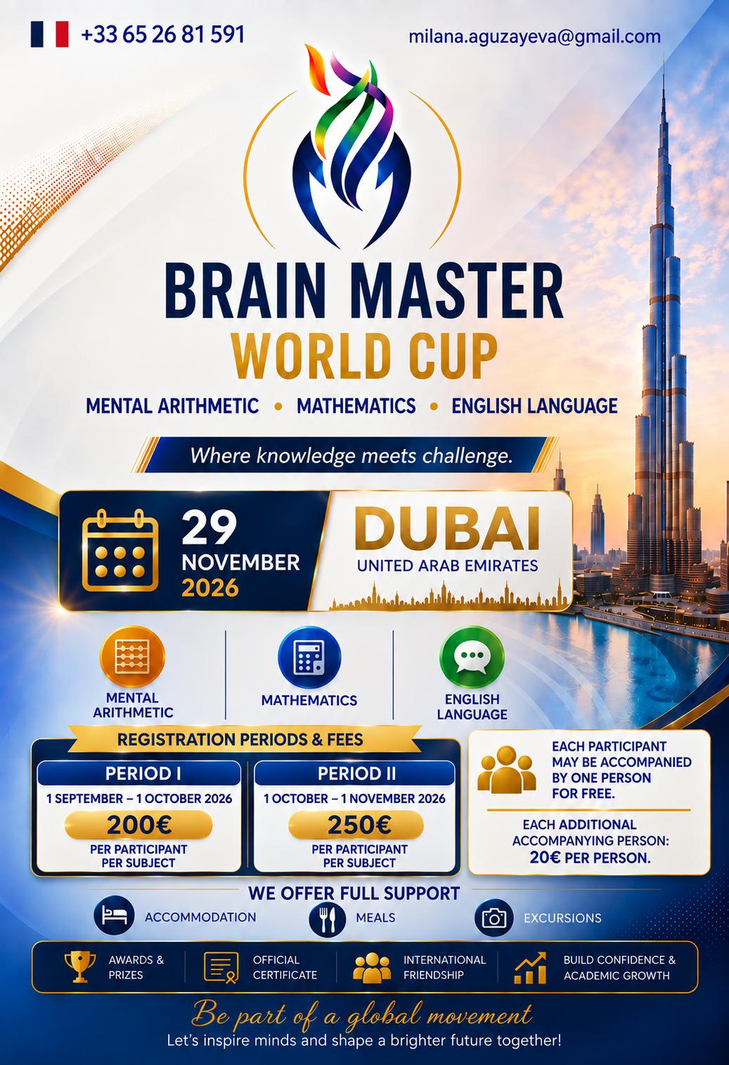 BRAIN MASTER WORD CUP DUBAI-2026